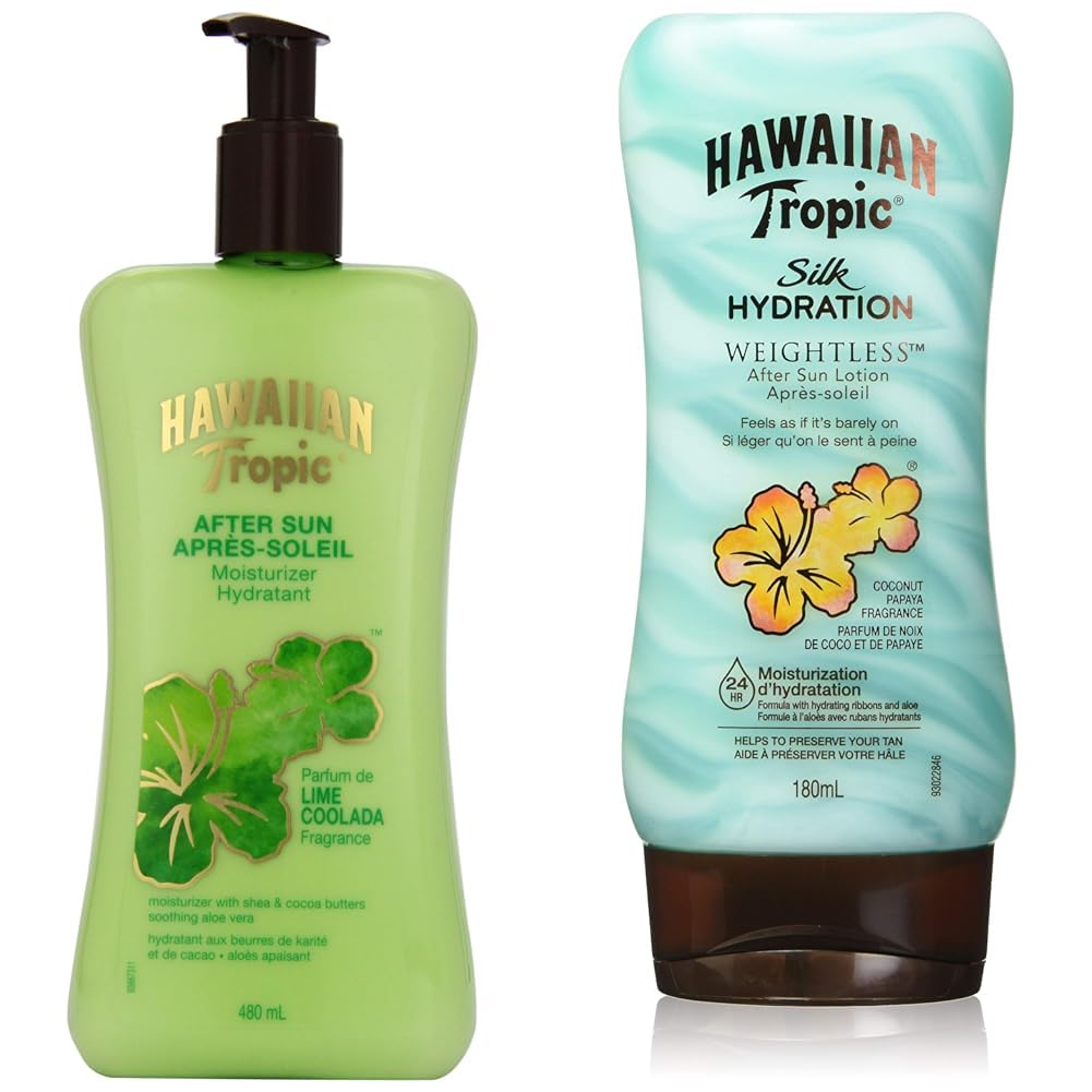 Hawaiian Tropic Lime Coolada After Sun Moisturizing Lotion with