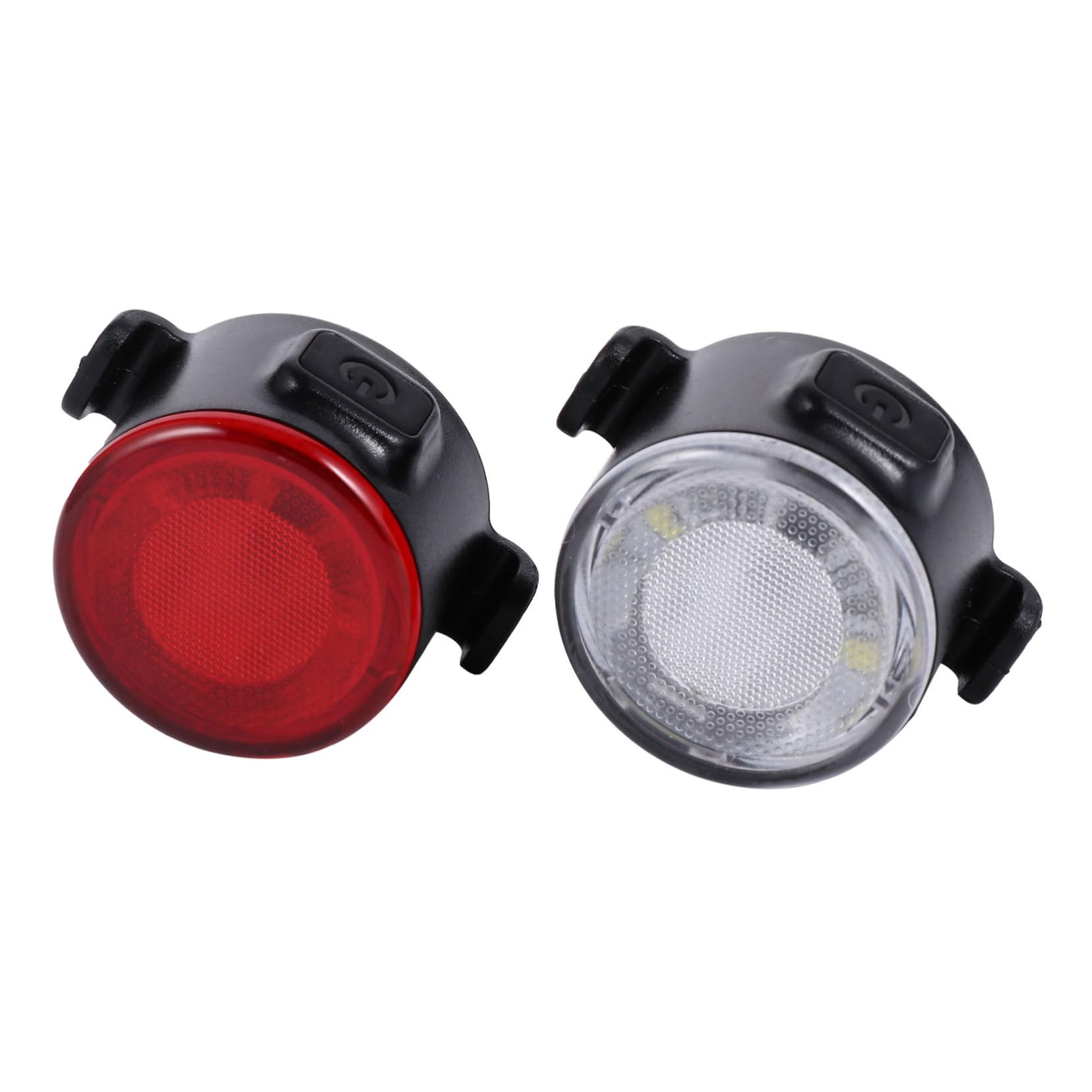 KOMBIUDA Rechargeable Bike Light Set Front Rear Led Bike Lights Easy Install Waterproof for Outdoor Use
