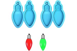 Christmas Light Bulb Silicone Mold for Resin