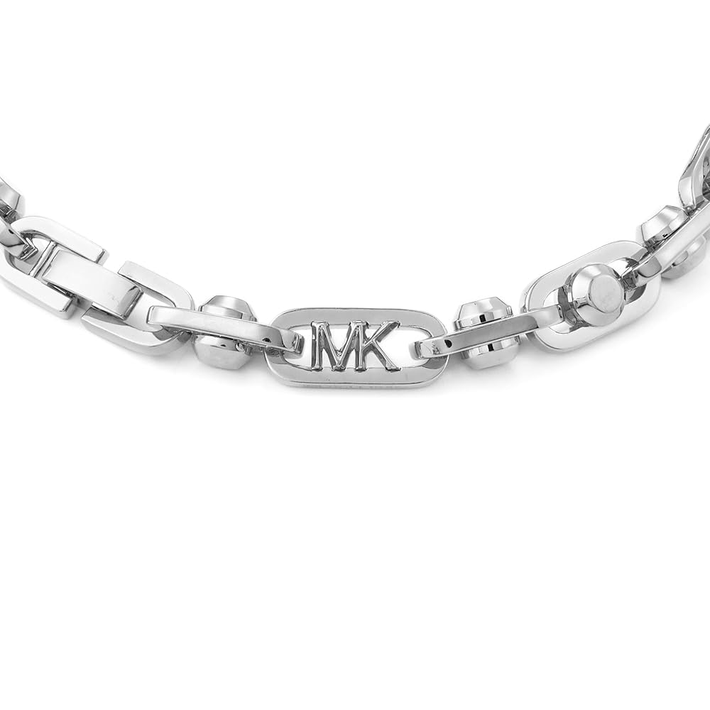 Amazon.com: Michael Kors Women's Platinum Astor Link Chain