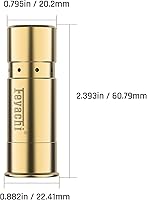 Vista 3 de Feyachi Bore Sight 9MM/223 5.56/12GA Red Dot Laser Zeroing Bore Sighter Pistol Laser Boresighter with 3 Sets