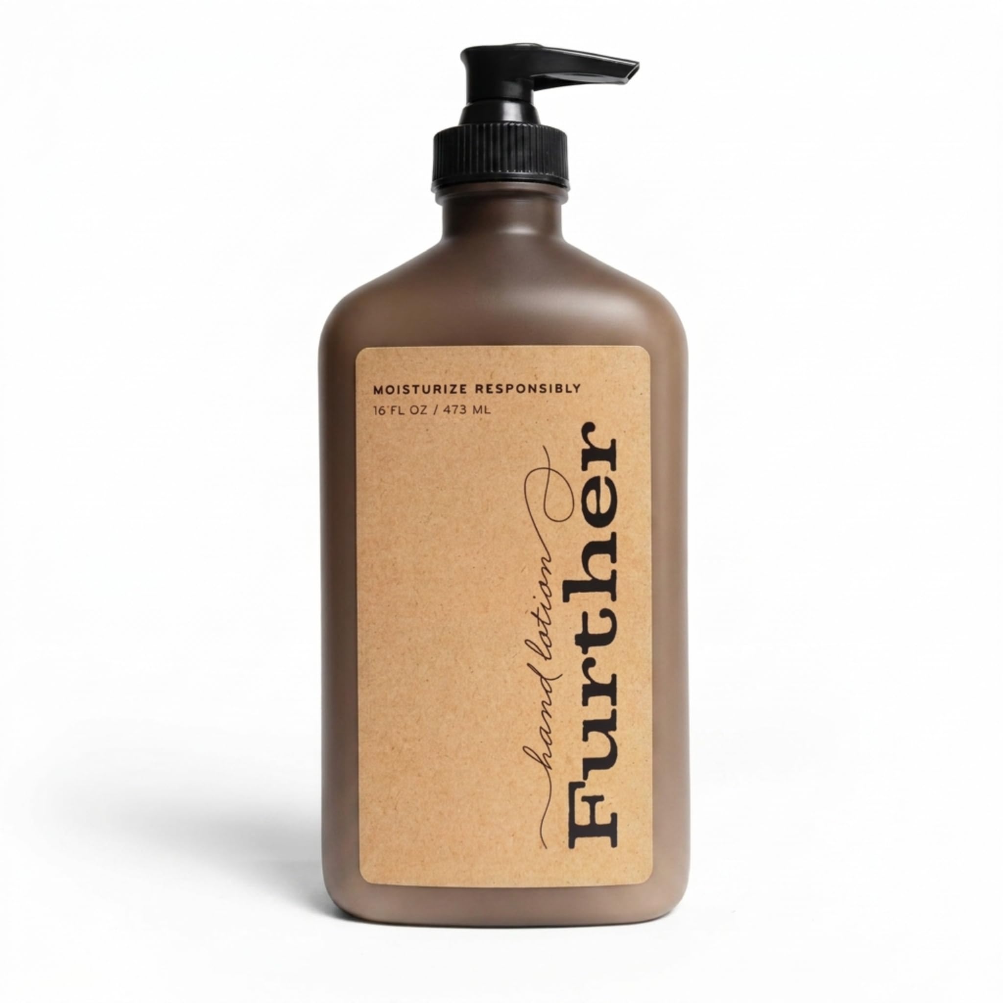 Further Glycerin Lotion 16 Oz, Moisturizing Hand Lotion For Dry Hands, Natural, Gentle, & Sustainable 16 Fl Oz (Pack of 1)
