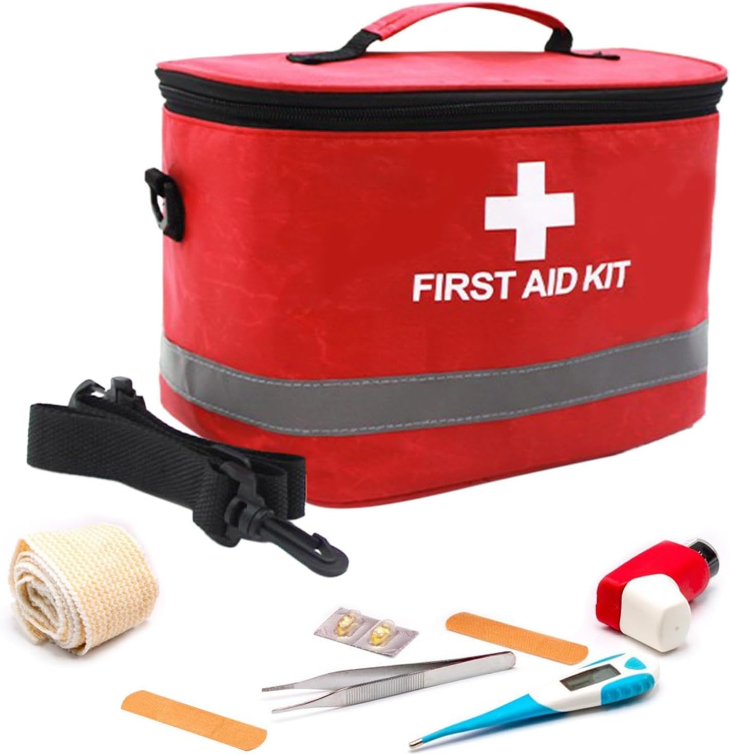 Aid Bag, First Responder Storage, 1St Aid Fully Stocked Ems