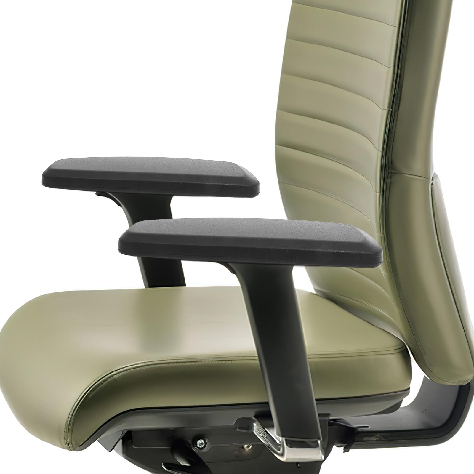 GALPADA 2 Piezas Repuesto Reposabrazos Silla Oficina Acolchados 270x80mm Almohadillas Ergonómicas Cojín para Brazo Sillas Gamer y Escritorio, Accesorio Confort Brazo para Uso Oficina