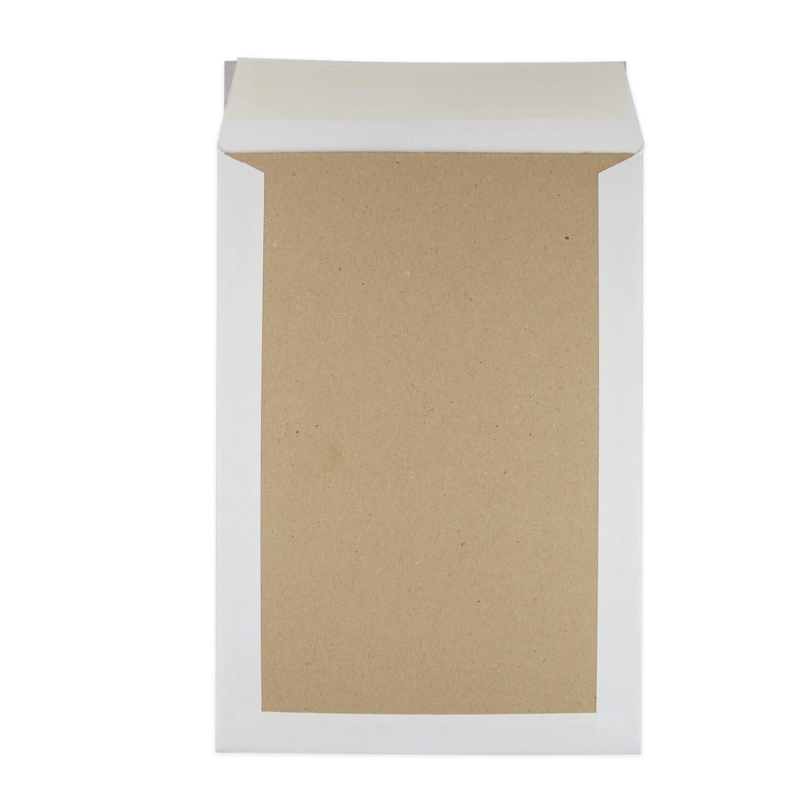Papprückwandtaschen Versandtaschen C5 162x229mm weiß 250 Stück - Div. Formate B5 C5 weiß oder braun ohne Fenster