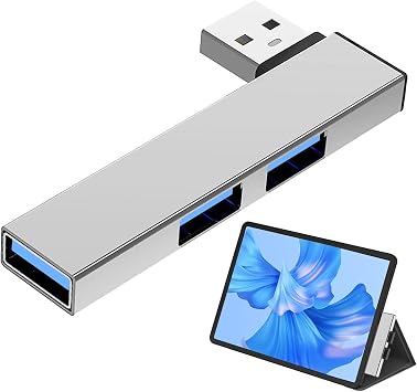 USB 3.0 Hub 5Gbps High Speed, Portable Compact