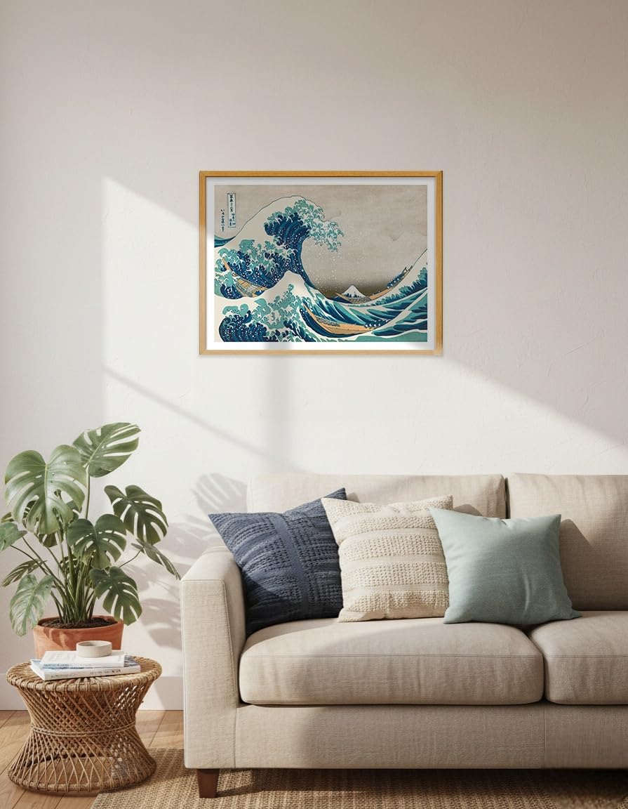 The Great Wave off Kanagawa - Monte Fuji - Impressão em
