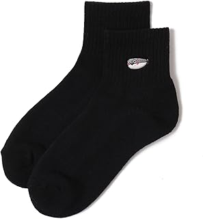 [ウィゴー] 靴下 ソックス 刺繍 アンクル パイル ソックス アンクルソックス ワンポイント ガーリー スクール シンプル 学生 ギフト プレゼント レディース 23-25cm