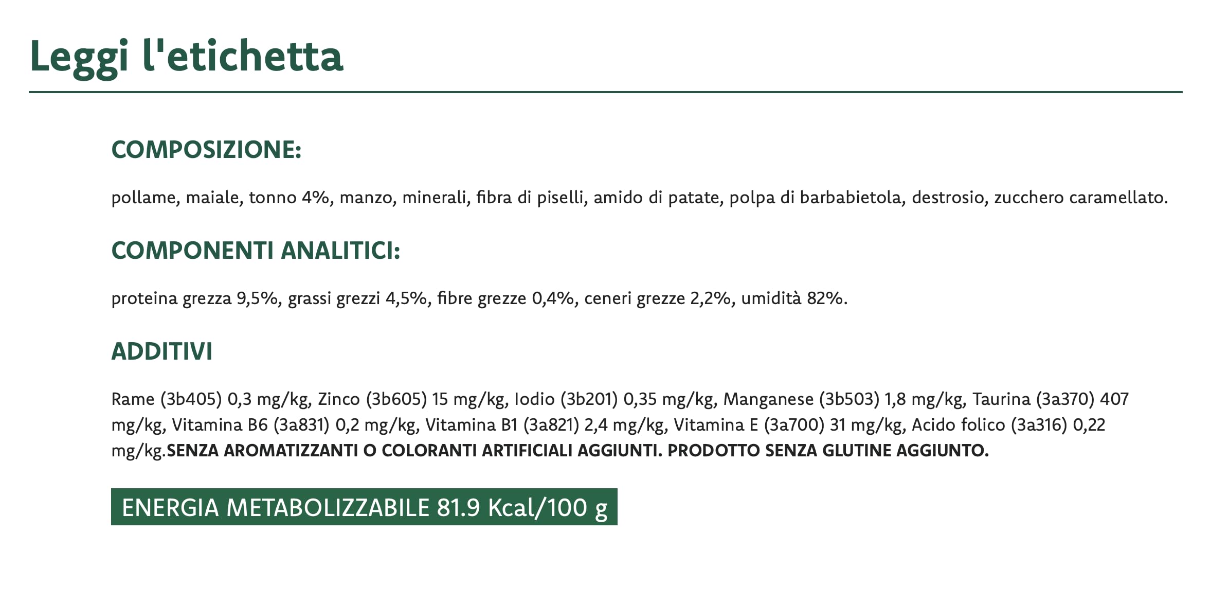 OASY Gatto BOCCONCINI IN SALSA SUPERIOR FORMULA • Kitten con Tonno | alimento umido completo per gattini da 1 a 12 mesi, 24 bustine da 85 grammi l'una.