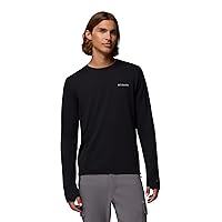 Columbia Tech Trail Utility Warm LS Crew Knit Top, Materiale traspirante
