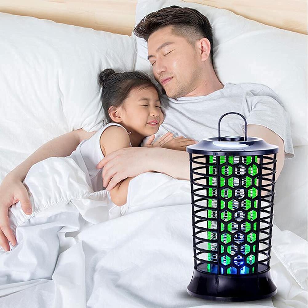 Fotokatalityczna przeciw komarom, przeciw komarom USB Fly Killer, LED odstraszająca komary, wyciszająca na komary przeciw komarom do salonu, wysięgnik łóżka, kuchnia (USB) (gniazdo)
