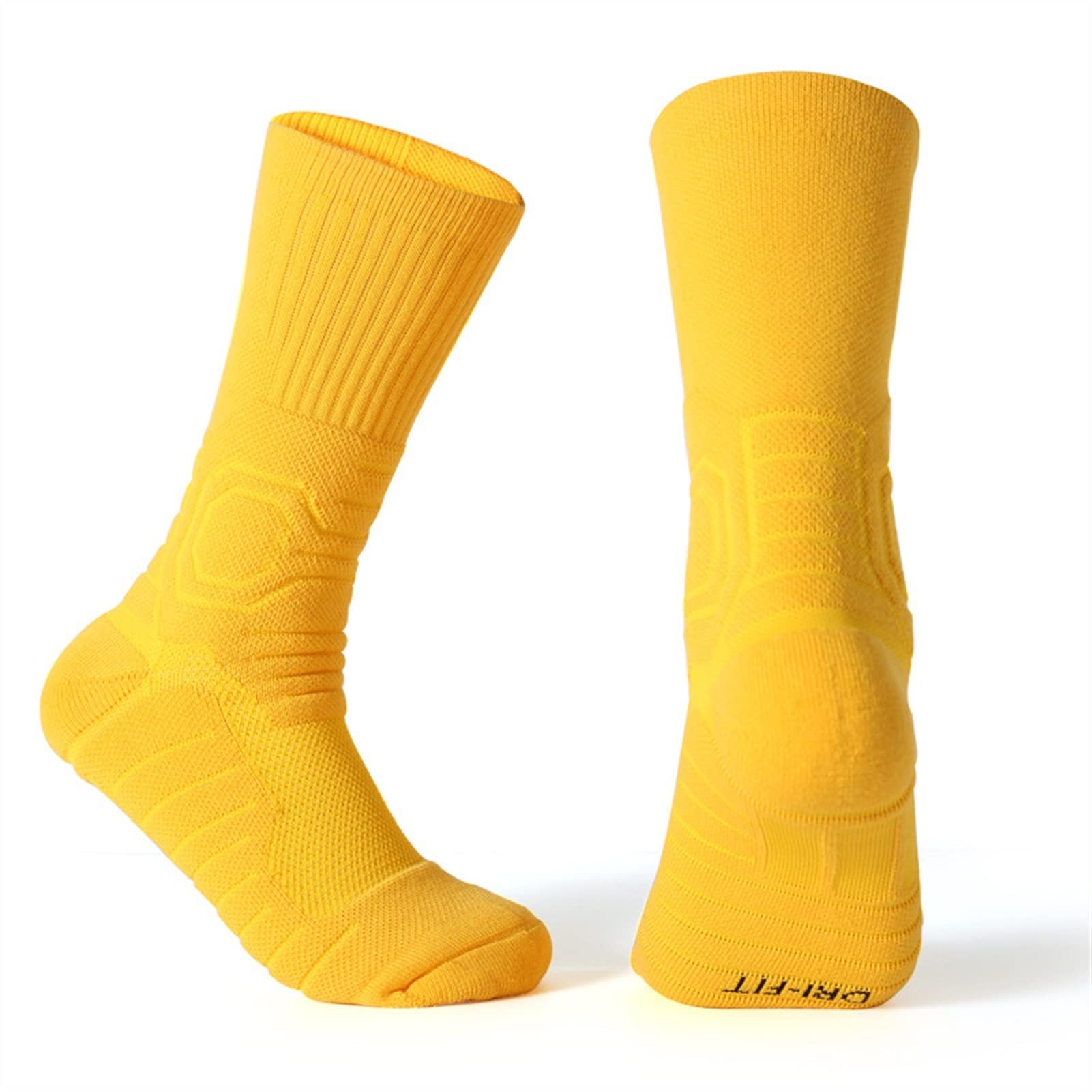 Professional Sport Socks Uomo Performance Performance Fitness Fitness Outdoor Fitness Cycling Running Athletic Compression Thick Cuscino Cuscino Crew