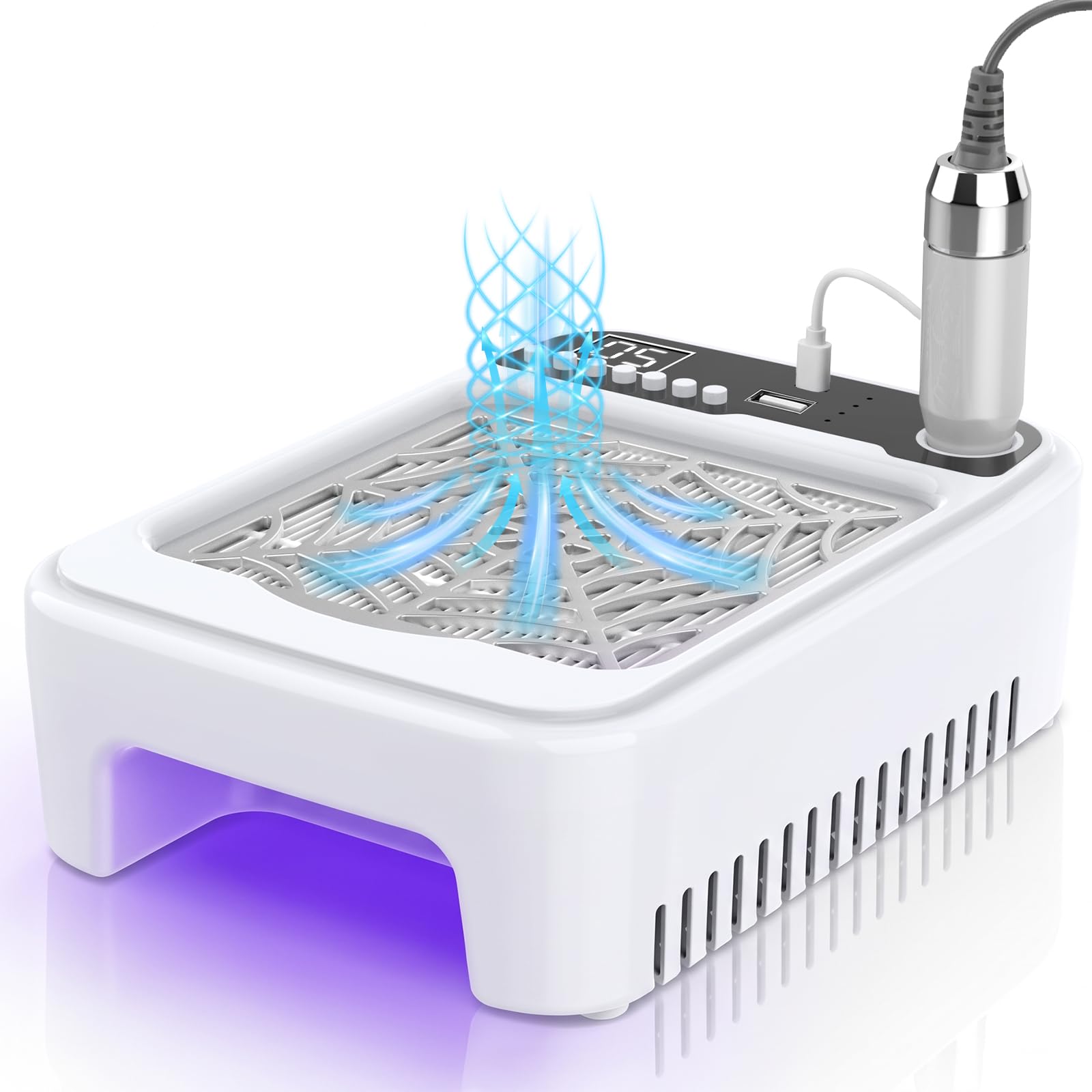 Fresa per Unghie Professionale 35000 Giri,per Gel, Acrilico e Naturali