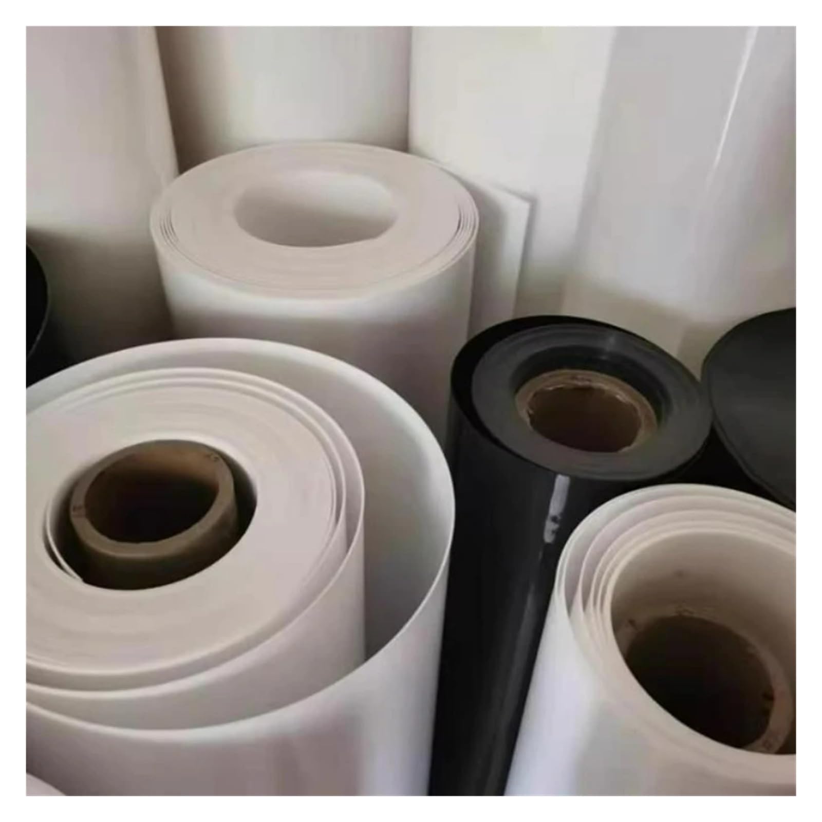 Panneau En Rouleau PE 500x60 0mm/500x1000mm, Feuille De Plastique Polyéthylène HDPE, Épaisseur 0.3/0.5/0.8/1.2/1.5/2mm, 1 Pièces Pour Automobile, Chimie, Fabrication(White,500X1000MM_1.5MM)