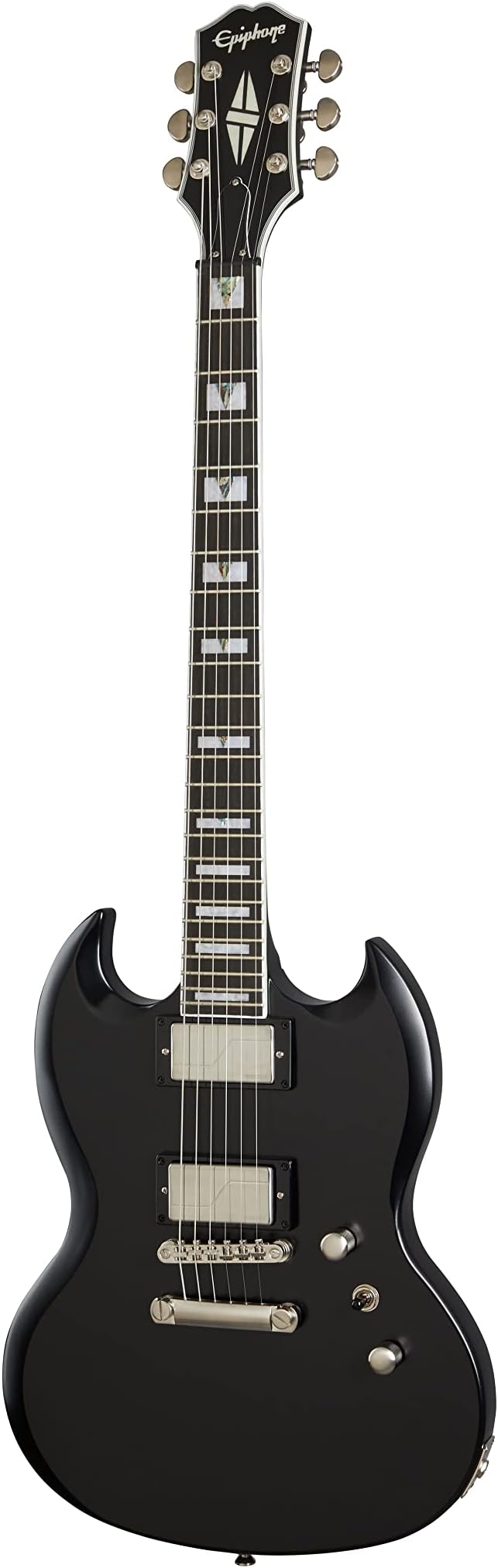 EpiphoneProphecy SG Black Aged Gloss - Double Cut Models