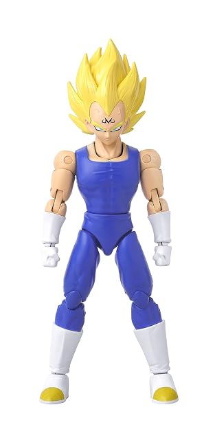Dragon Ball Super BANDAI Dragon Stars Figura de Acción Majin Vegeta 17cm - 40731 Multicolor
