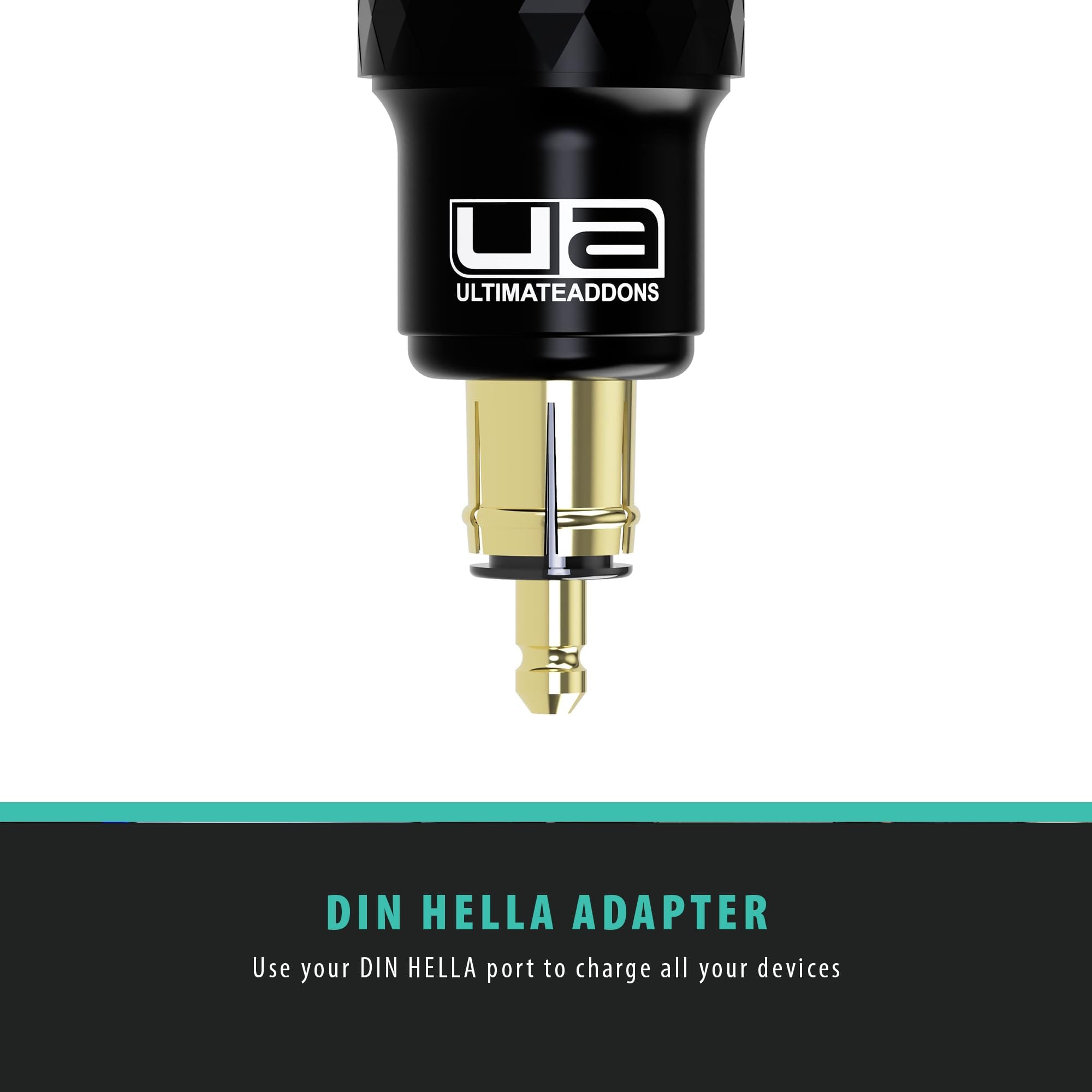Din Hella Auxilliary Steckdose Dual Ladegerät mit USB und Typ C mit Voltmeter | Standard/mit Voltmeter