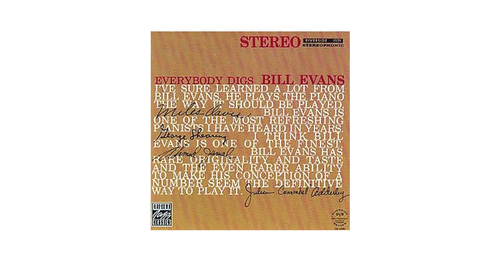 RSD Mono 新品 Everybody Digs Bill Evans Bill Evans Trio · Everybody Digs Bill Evans (Mono Mix) (LP
