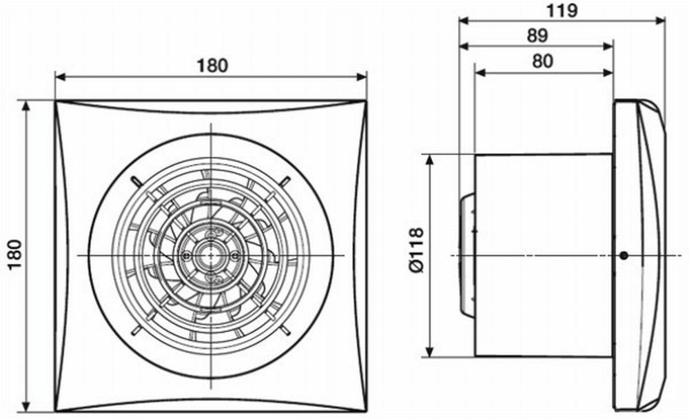S&P SILENT-200 CZ - Extractor