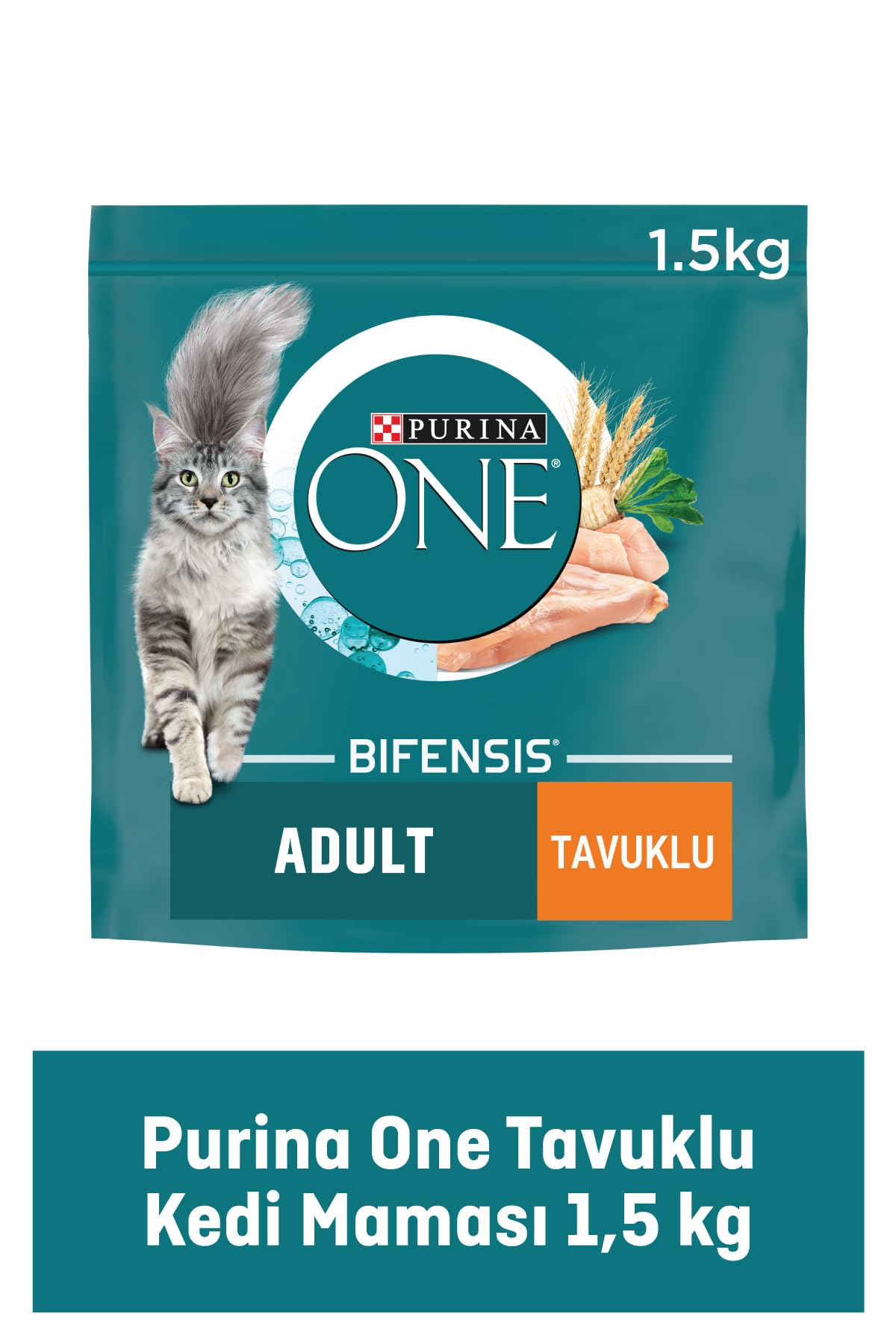 Purina One Kuru Kedi Maması Tavuklu Yetişkin Kediler 1500 Gr