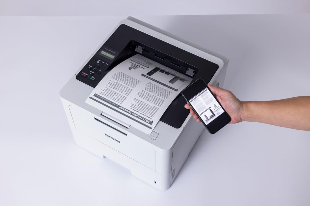 Brother HLL6210DW Stampante Laser Monocromatica 50 ppm Stampa Fronte/Retro WiFi LAN USB