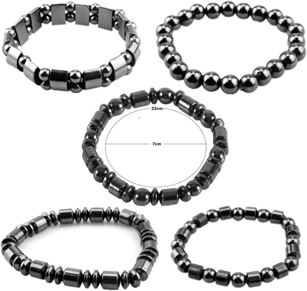 WangNana 1 PC of Biomagnetic Therapy Medical Bracelet Weight Loss Therapy Bracelet Health Stimulation Weight Loss Acupuncture Bracelet （5 Styles Random） : Health & Household