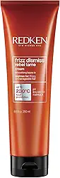Redken Leave-in Frizz Dismiss Rebel Tame,para cabelos com Frizz, Anti-frizz, protege os fios contra a umidade, com Óleo de Babassu + Concentrated Smoothing Complex, Exclusivo Amazon, 300ml