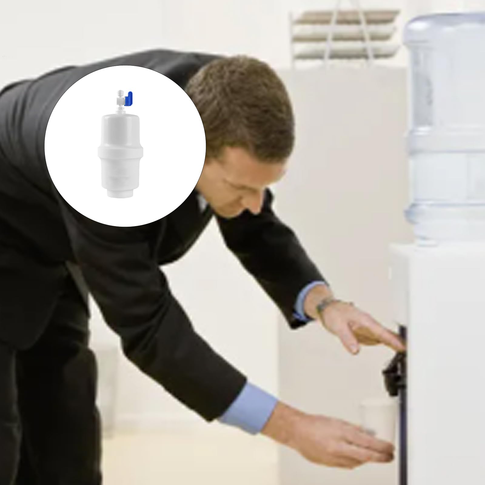 Parte di ricambio del contenitore di stoccaggio di depurazione dell'acqua per la filtrazione domestica Accessori di purificazione serbatoio di stoccaggio