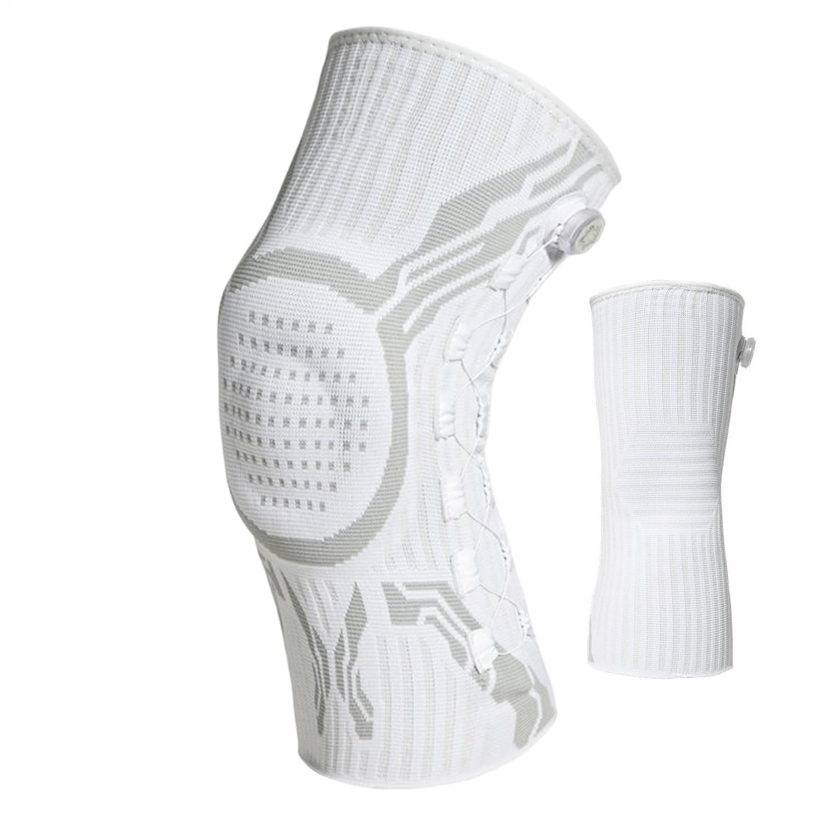 Kniebandage – Patella-Stützgurt für Laufaktivitäten, Kompressions-Kniebandage für Fitnessstudio, Workout, Fußball, Basketball, Sport, Radfahren, Wandern, Camping, Alltag, Fitness, Gelenkschutz