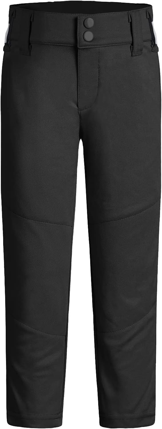 QBK 2T 3T 4T 5T to 17 Years Toddler Boys Baseball Pants Girls Softball Pants Kids Tee Ball Pants