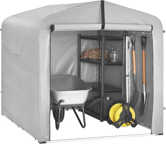 SoBuy Abri Moto pour 2-4 Vélos Étanche 159x219x165 cm Jardin