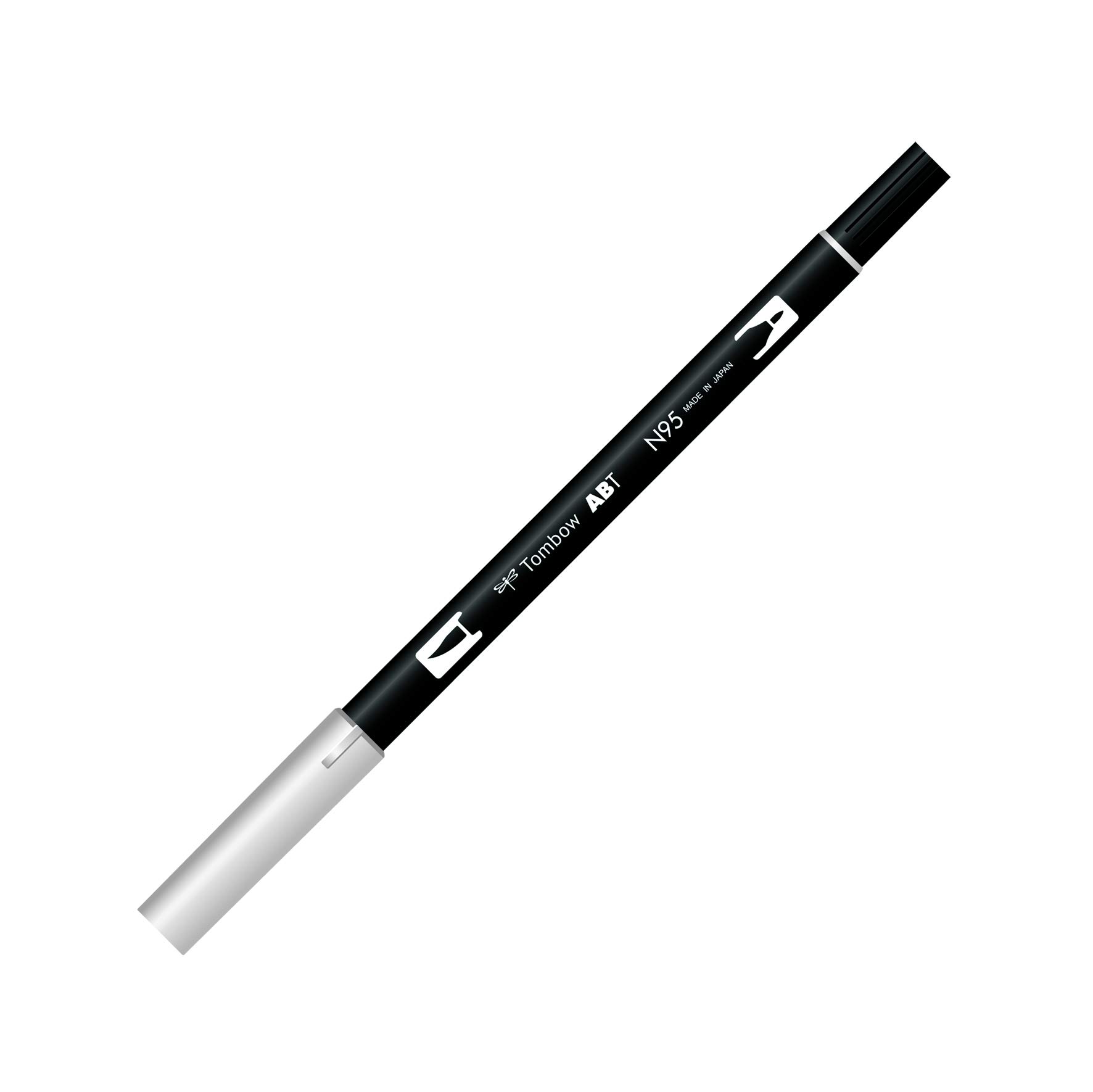 Tombow ABT N95 Dual Brush Pen - Cool Grey 1