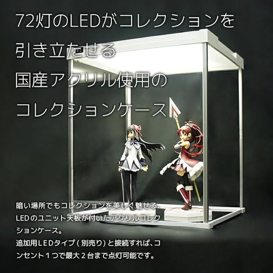 Amazon.co.jp: Fケース 日本製 フィギュアケース 3段set シングル led Amazon.co.jp: Fケース 日本製 フィギュアケース 3段set シングル led