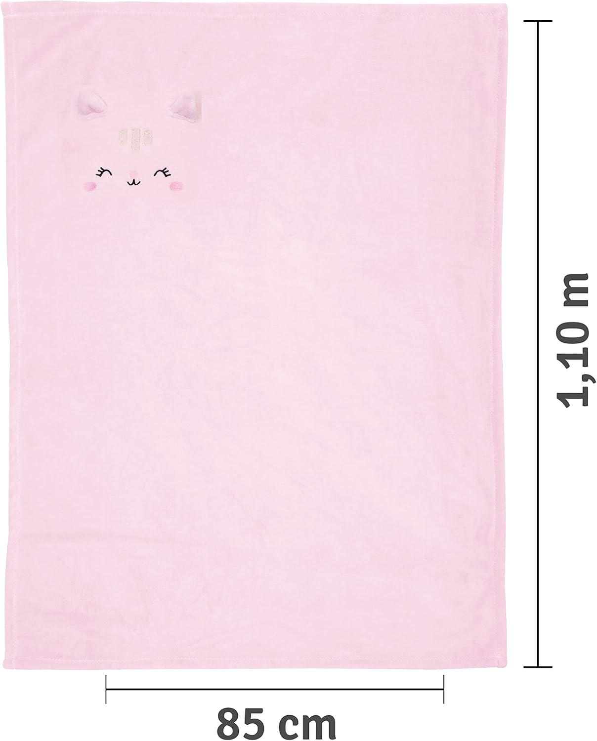 Papi Cobertor De Microfibra Para Bebê Mami Bichuus 1 10M X 85Cm Contém 01 Un