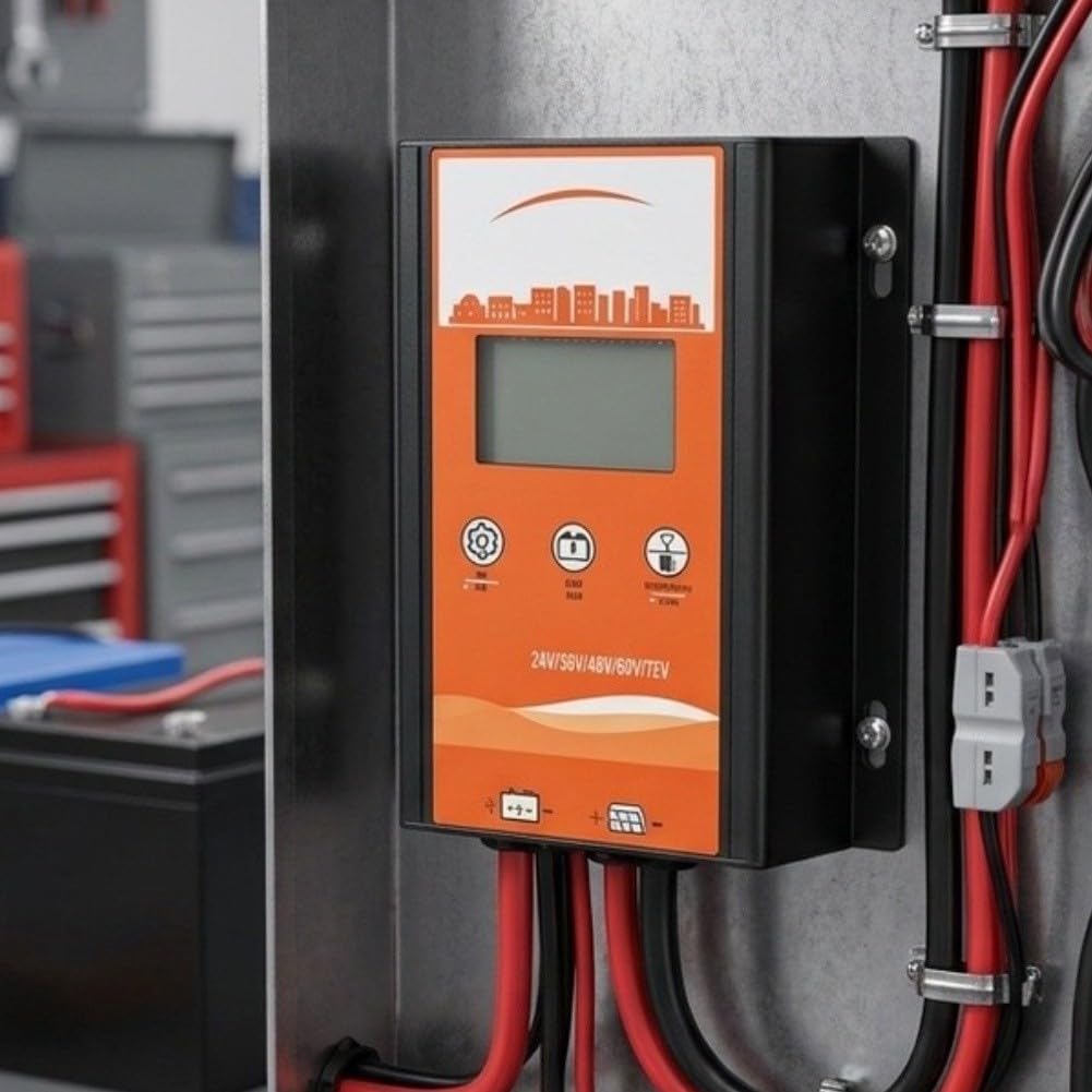 MPPT Solarladeregler 500W 15A für 24-72V Systeme