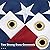 American Flag 4x6 Ft TearProof Series for Outside, Made in USA, Longest Lasting, Super Tough Fade Resistant Spun Polyester, High Wind US Outdoor Flags Embroidered Stars, Sewn Stripes, Brass Grommets