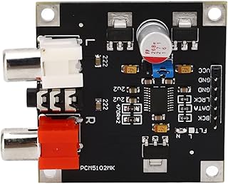 DAC Audio Decoder Module, DAC Decoder Module Home Audio Accessories for HX Player Amplifier with 3.5mm Interface, Signal Converters