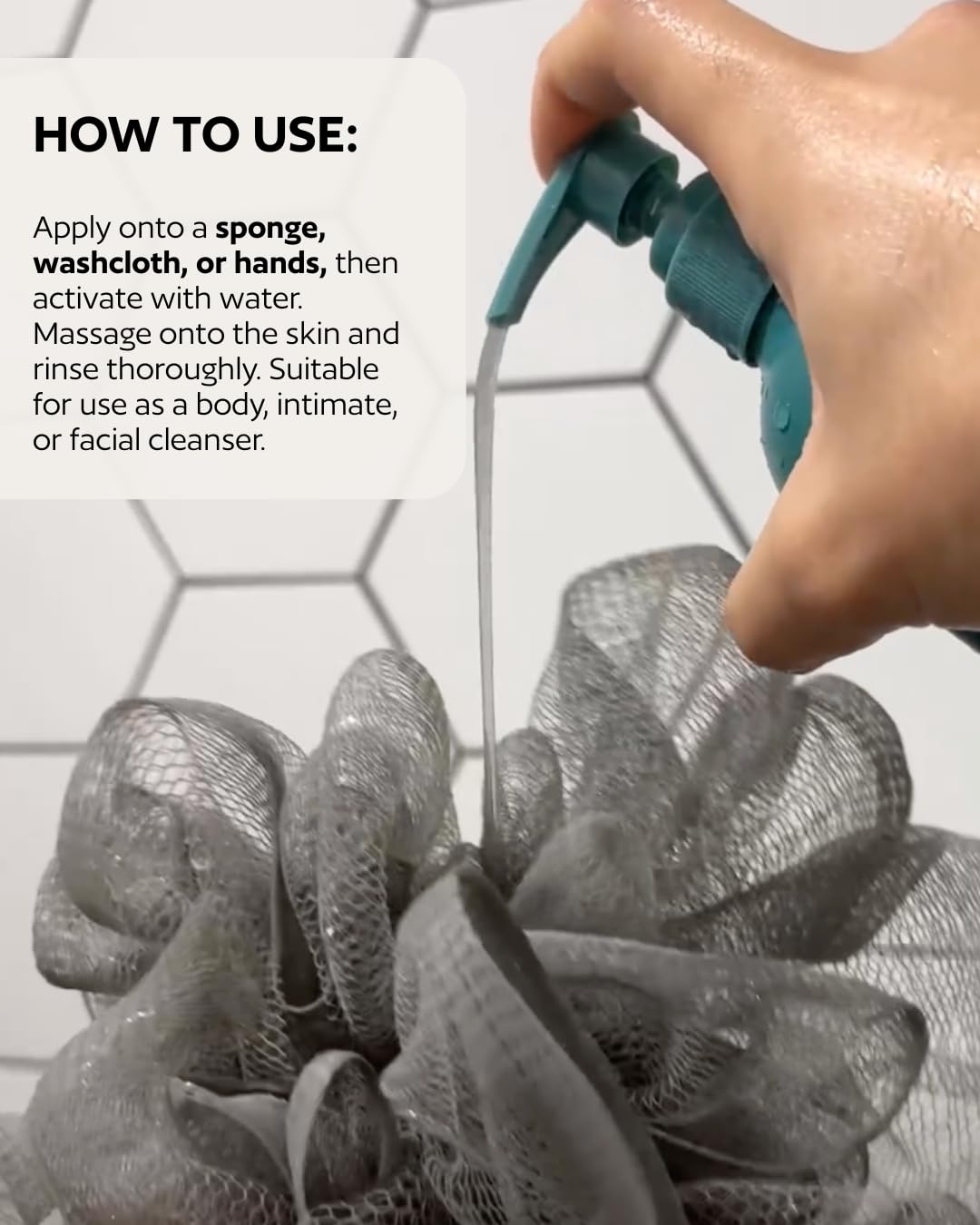 Sweet & True - Oceana pH Balanced Body Wash | Gentle Daily Cleanser for Face, Body & Intimate Areas | Clean Botanical Blend