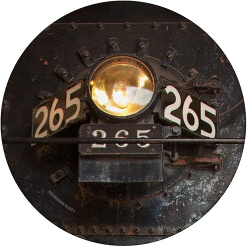 Miniatura 3 de Railfan - Motor de vapor para tren de regalo, color negro con luz  PopSockets Grip y soporte para teléfonos y tabletas