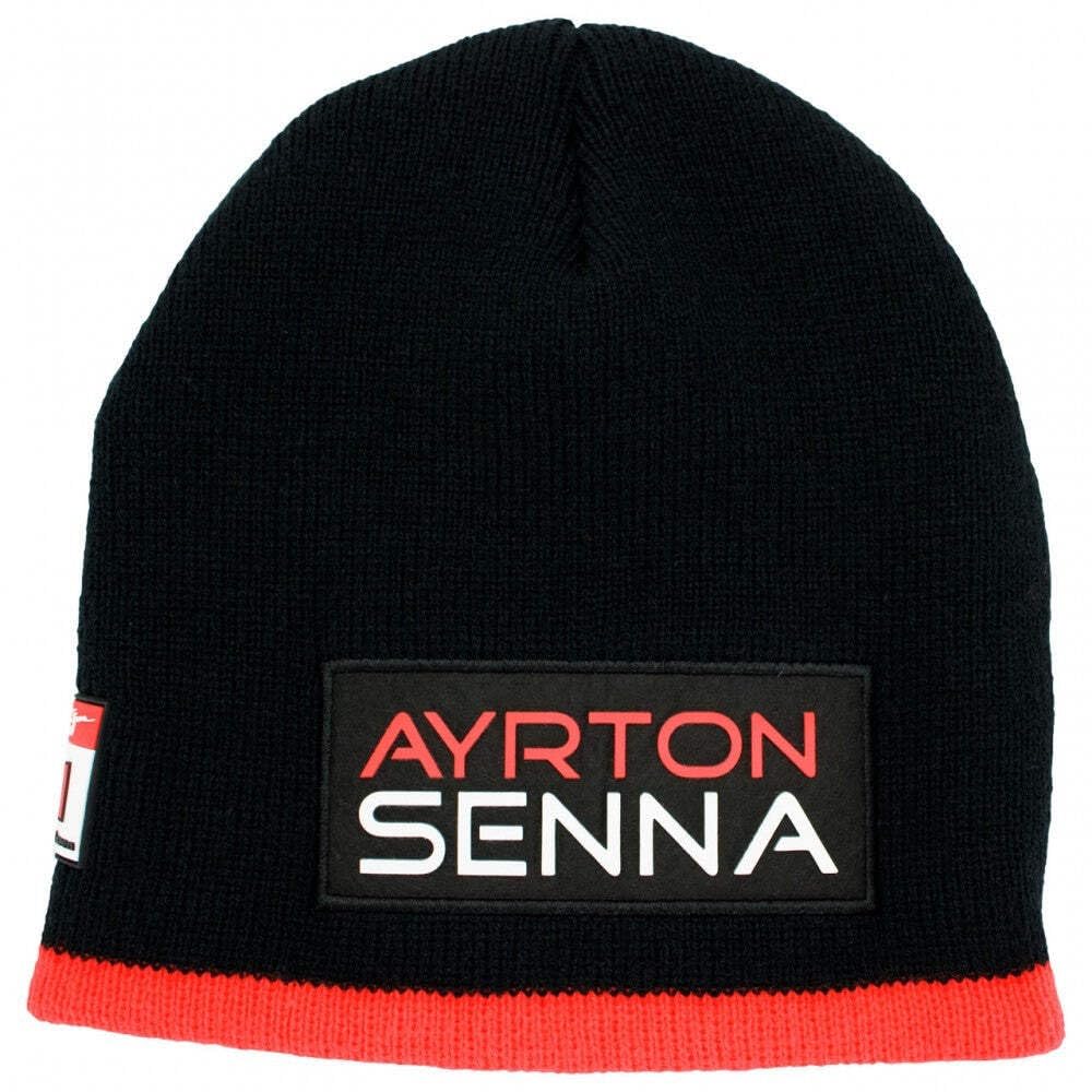 Ayrton Senna Collection McLaren Beanie Hat F1 World Champion ADULT