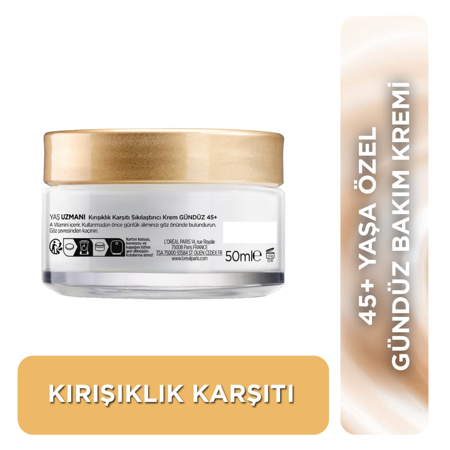 L'Oreal Paris Yaş Uzmanı 40+ Kırışıklık Karşıtı Sıkılaştırıcı Krem