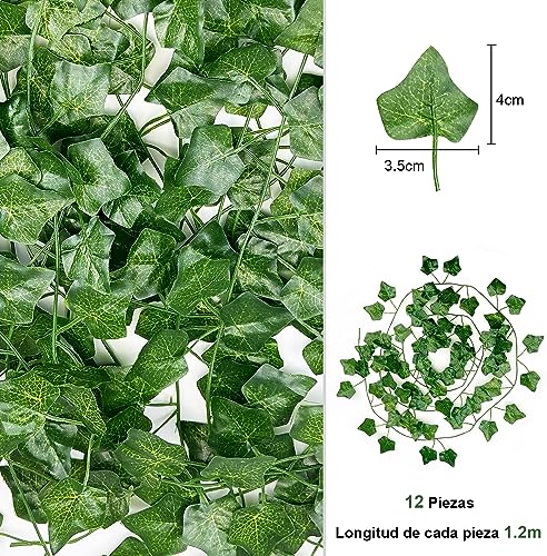 Enredaderas artificiales exterior Marca KITCHEN CHOICE (2)