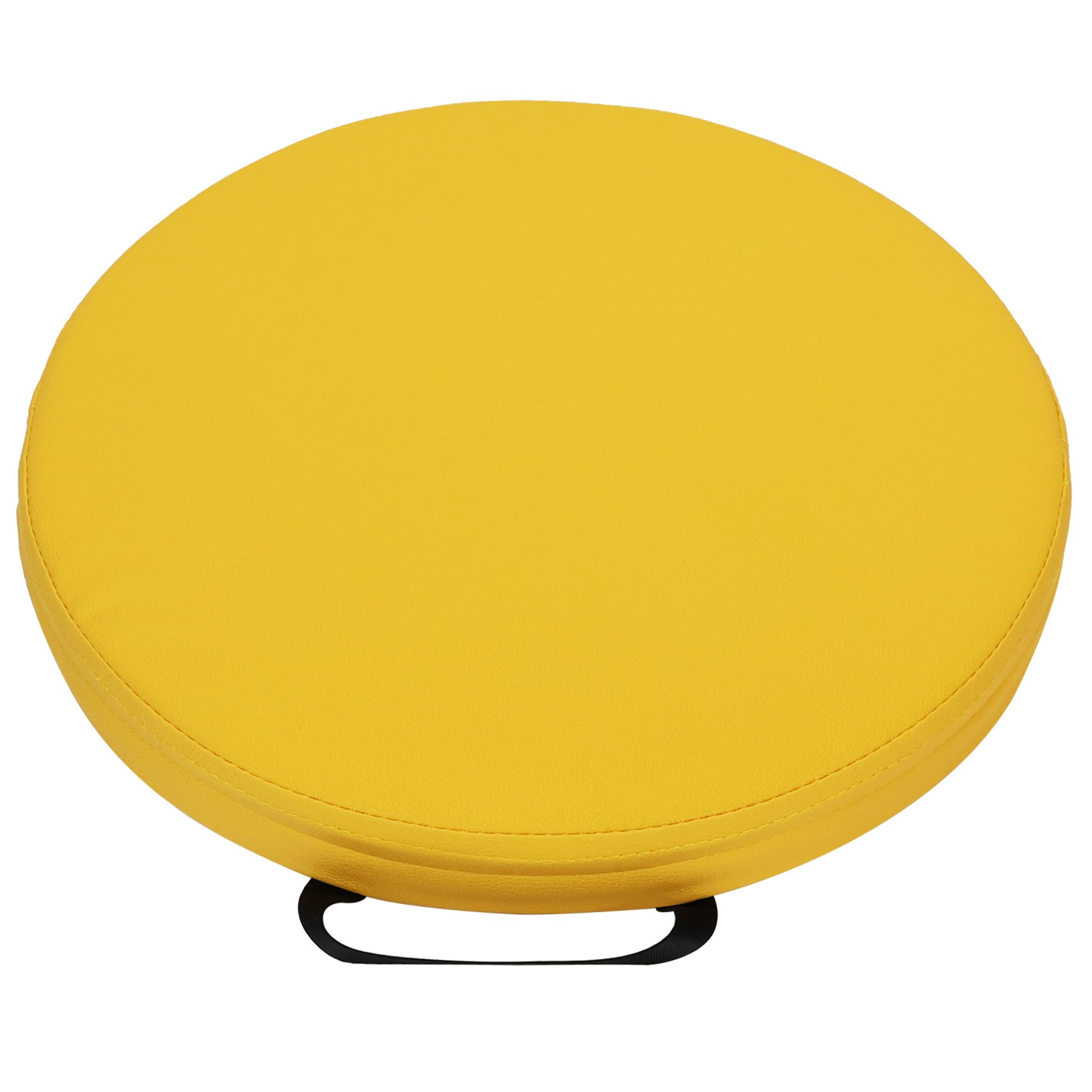 Coussin de sol de méditation assise confortable en PU portable pour yoga