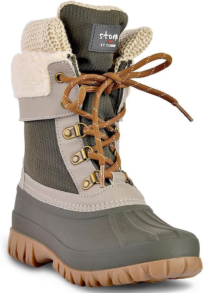 Amazon.com | COUGAR Creek Womens Boot 9 BM US Dark Olive | Ankle & Bootie