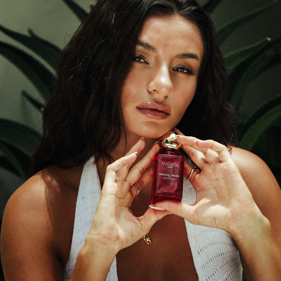 Sandal Musk No.1 – Extrait de Parfum Unisex (30% Duftöl), mit Pheromonen, langanhaltend & elegant, Sandelholz & Moschus, 50 ml + gratis Duftprobe