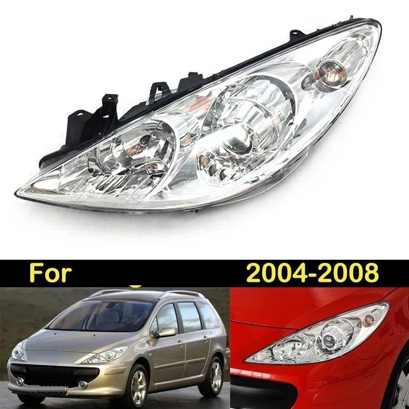 Capots phares voiture pour Peugeot 307 droite 2004-2008 version électrique
