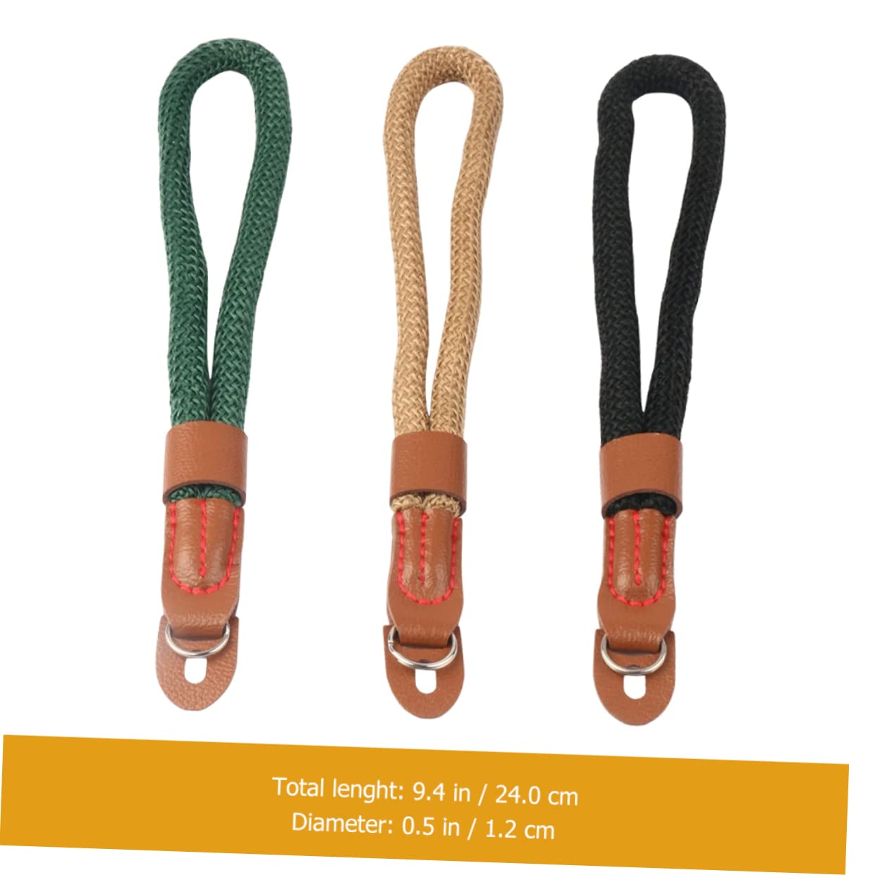 ABOOFAN 3 Juegos de Correas de Muñeca para Cámara para Fotógrafos Cómodas para Actividades al Aire (3 Unidades)