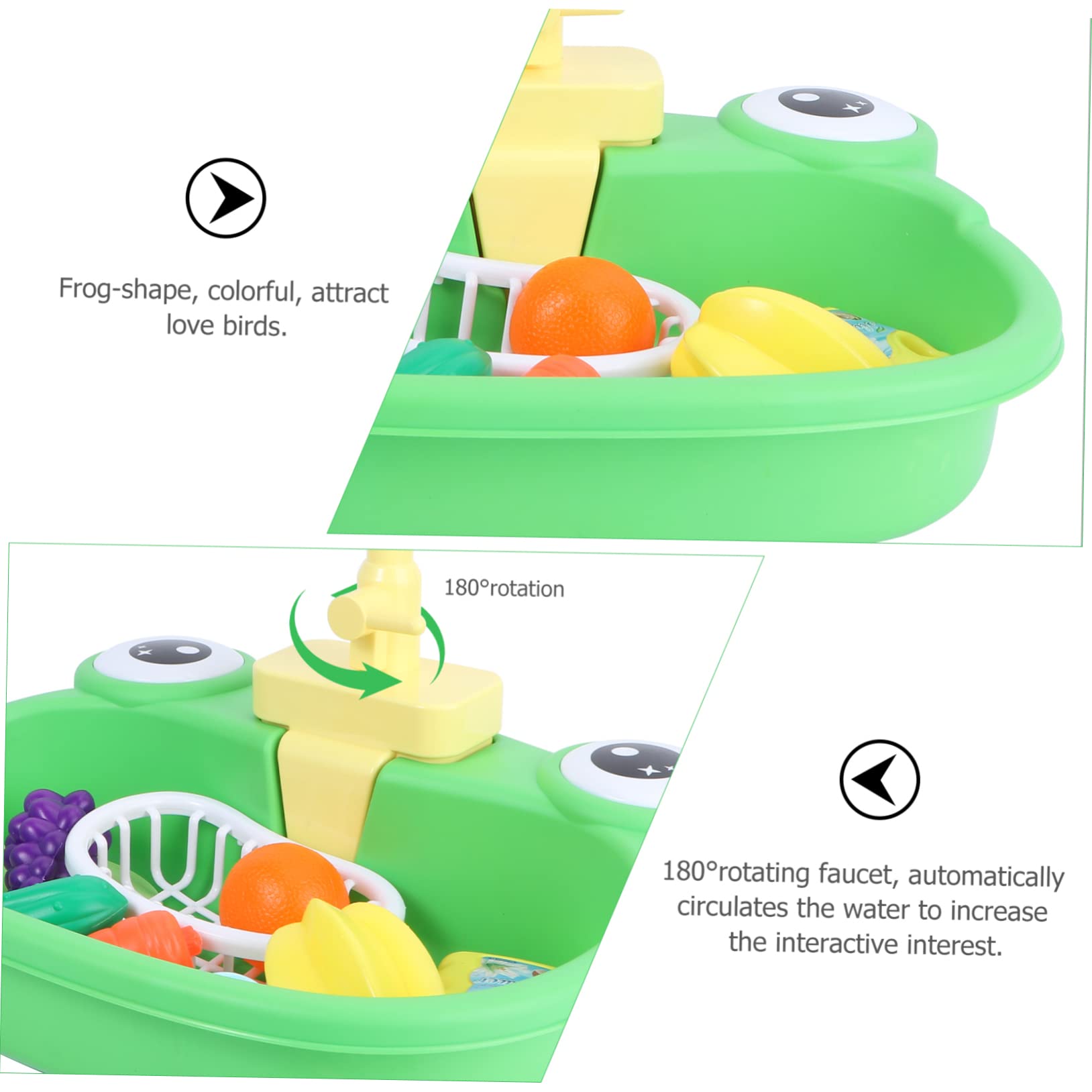YARNOW Baignoire de Bain pour Perroquet Portable, Lot 1, Plastique | Usage Maison et Transport Extérieur, Accessoire pour Petit Animal, Bain de Sable, Entretien Quotidien
