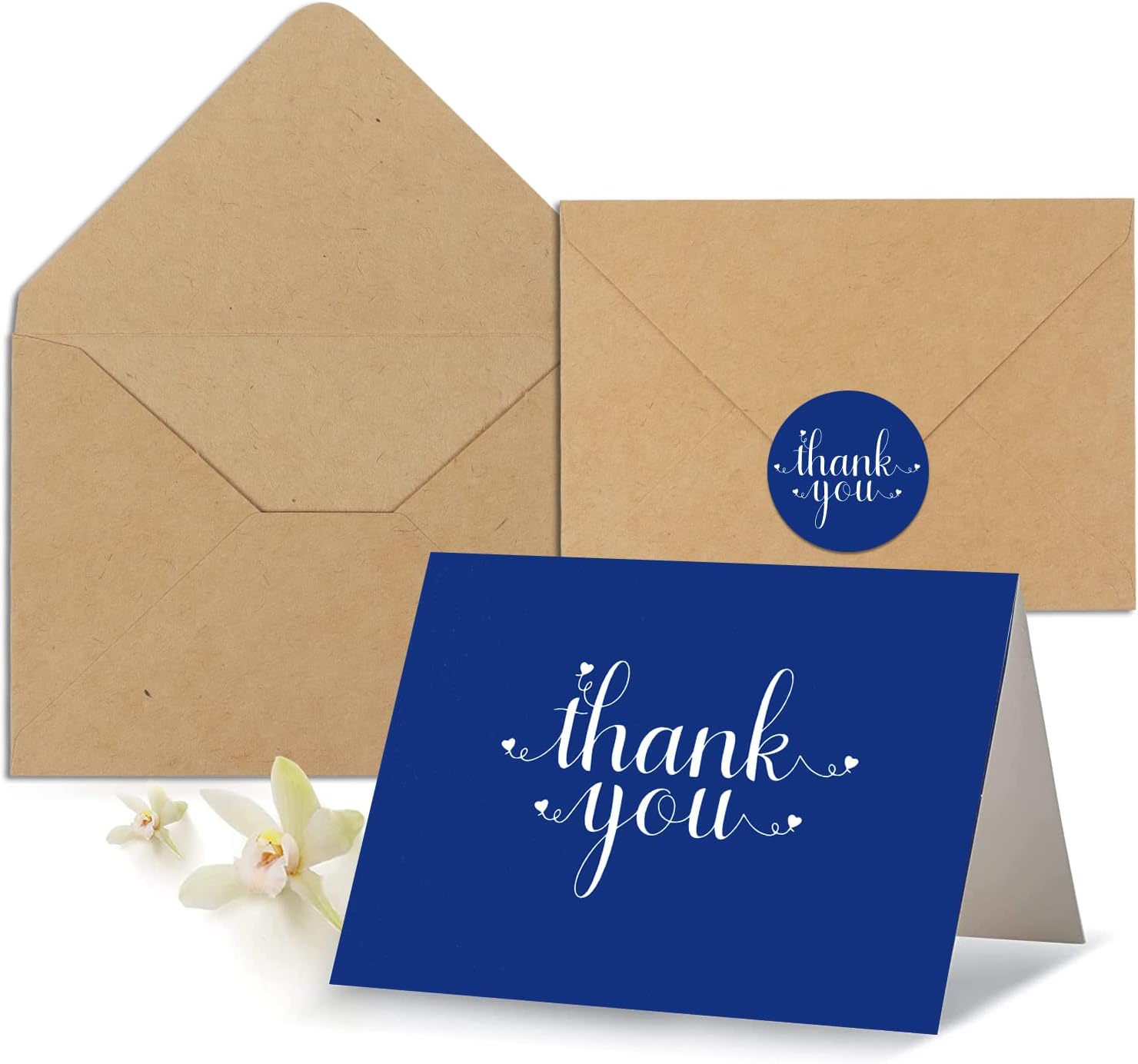 24 Pack Thank You Cards,Thank You Cards Multipack with envelopes