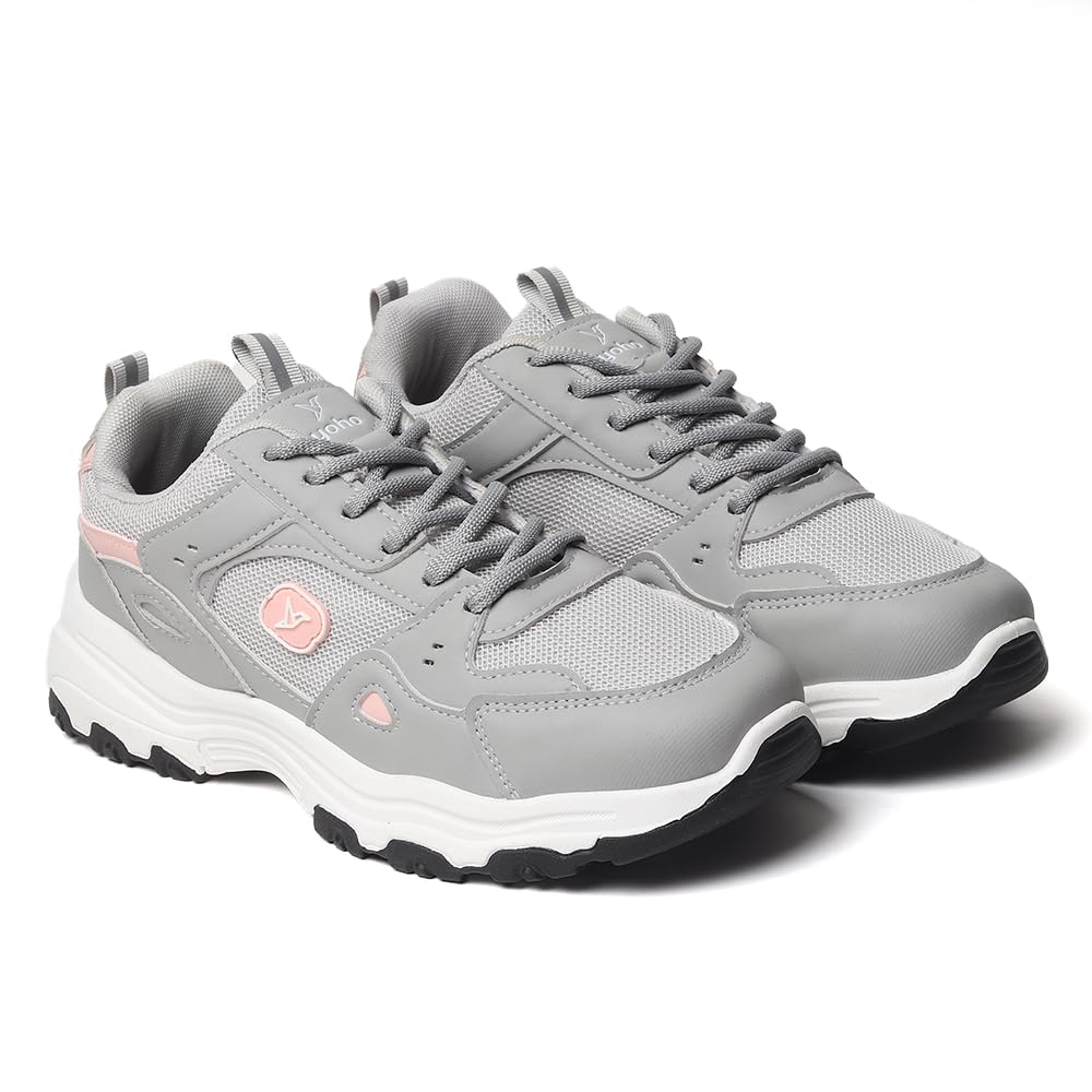 Tempo 0920 Sneakers for Women | Fashionable & Stylish Casual Look Sneaker, Breathable Mesh Comfort, Shock-Absorbing Cushioning, Durable Grip Sole, All-Day Ease